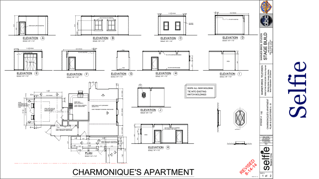 Selfie, Charmonique's Apartment