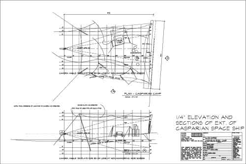 Plan & Elevation w/ Camera Angle Template