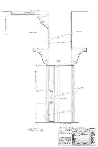  Full size detail of door