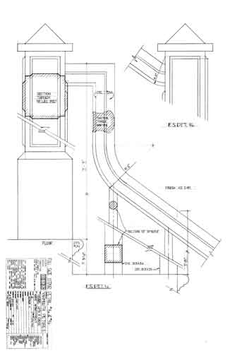 Full size detail of stair
