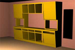 Kitchen cabinet