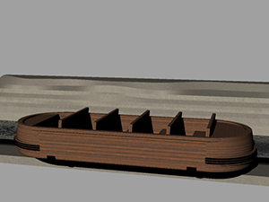 Theme park ride vehicle